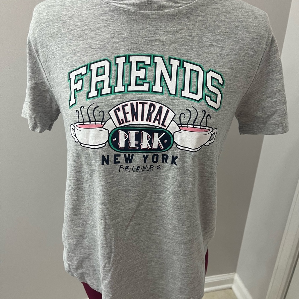 Gray Friends Central Perk T-Shirt